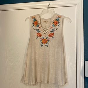 Living Doll tank top size Large